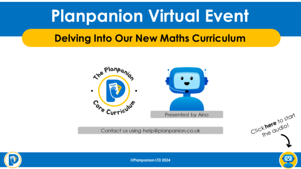 Planpanion Maths Curriculum